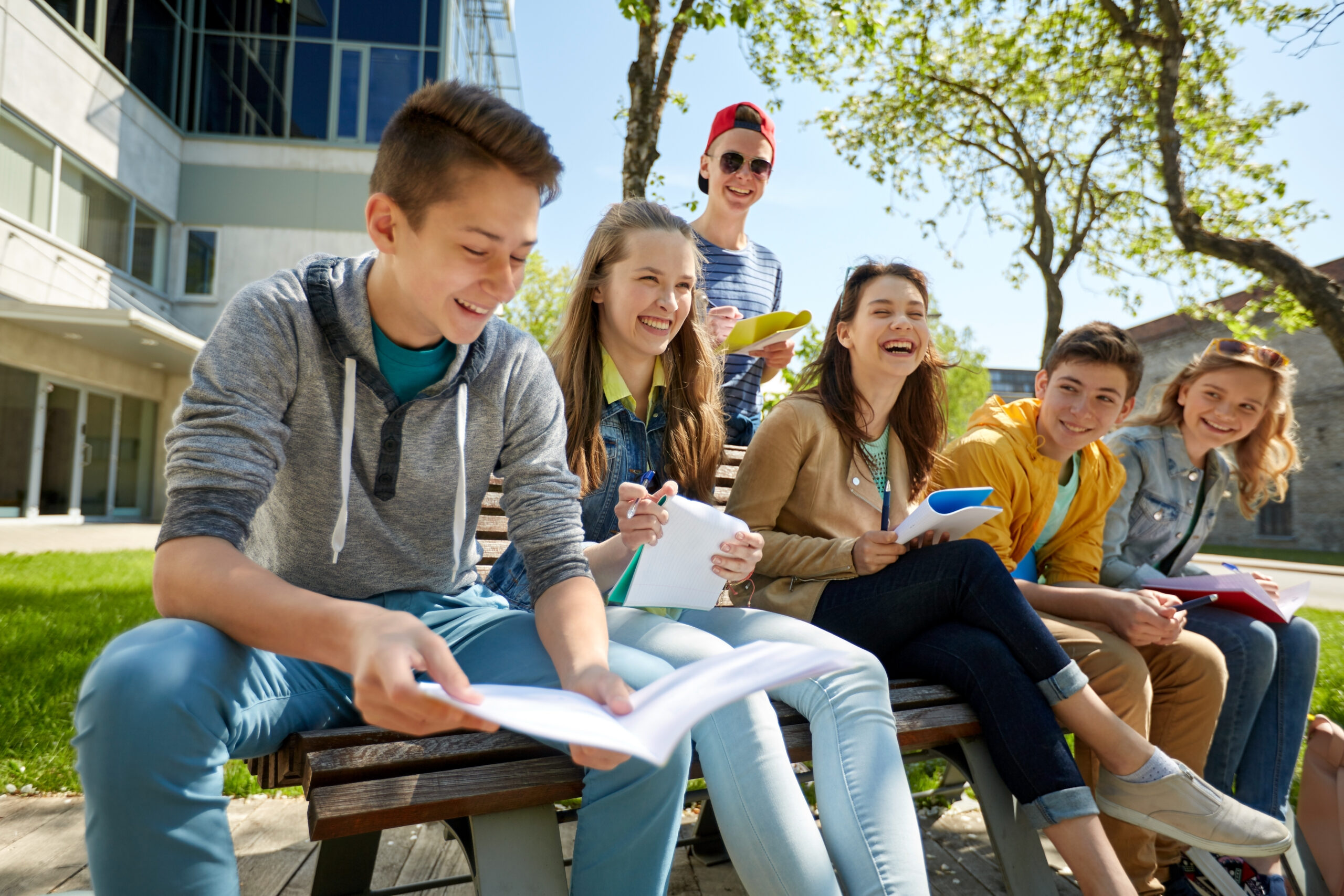 Teenagers discovering confidence, self-awareness and direction