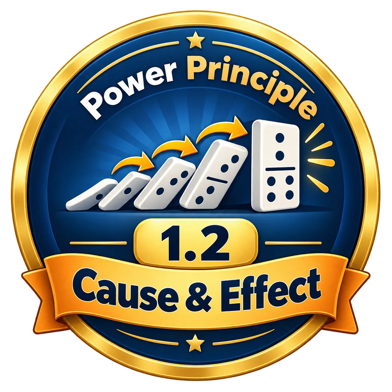 Cause and Effect Badge