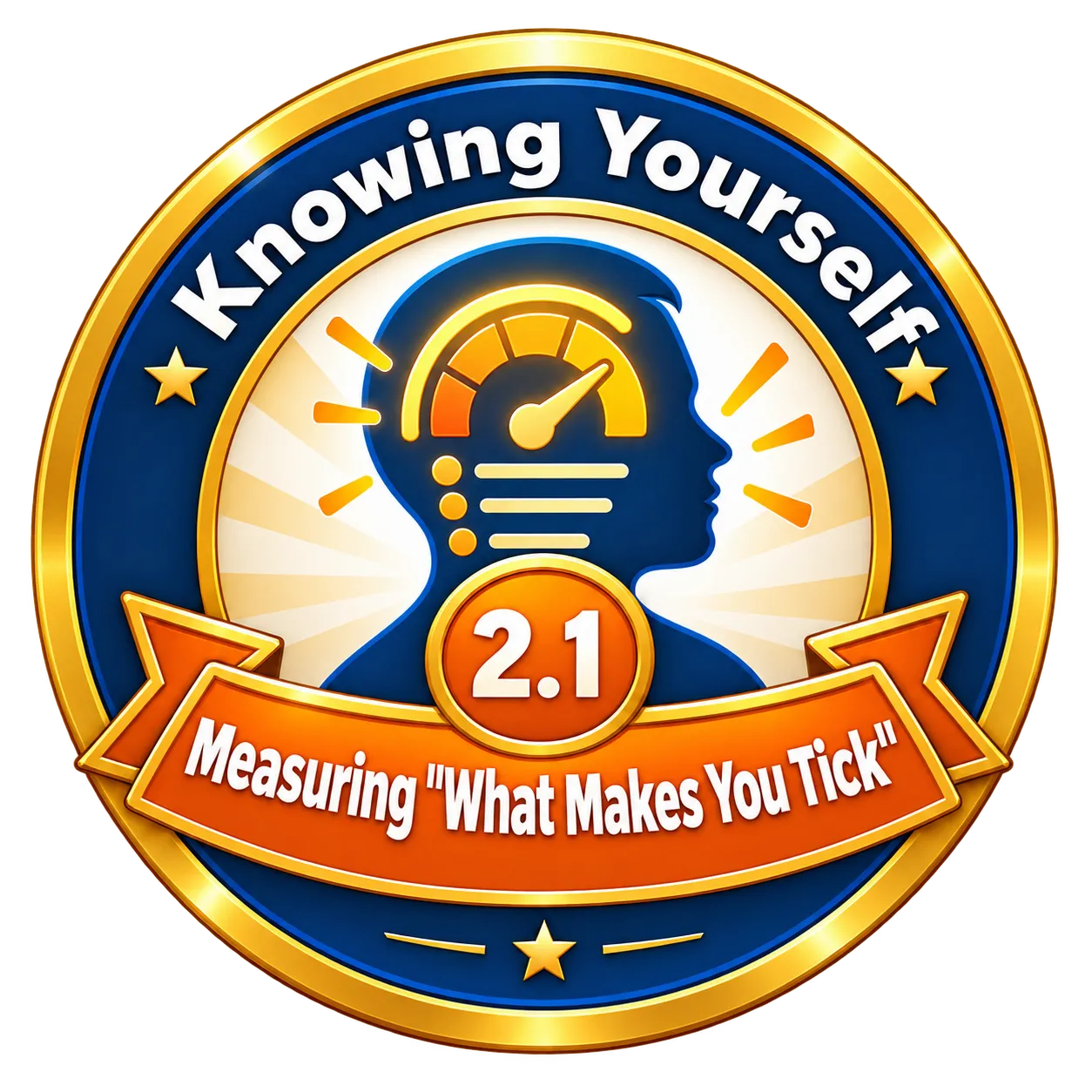 Measuring What Makes You Tick Badge