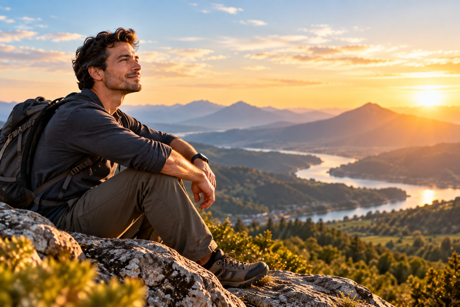 Adult reflecting on personal growth and what comes next