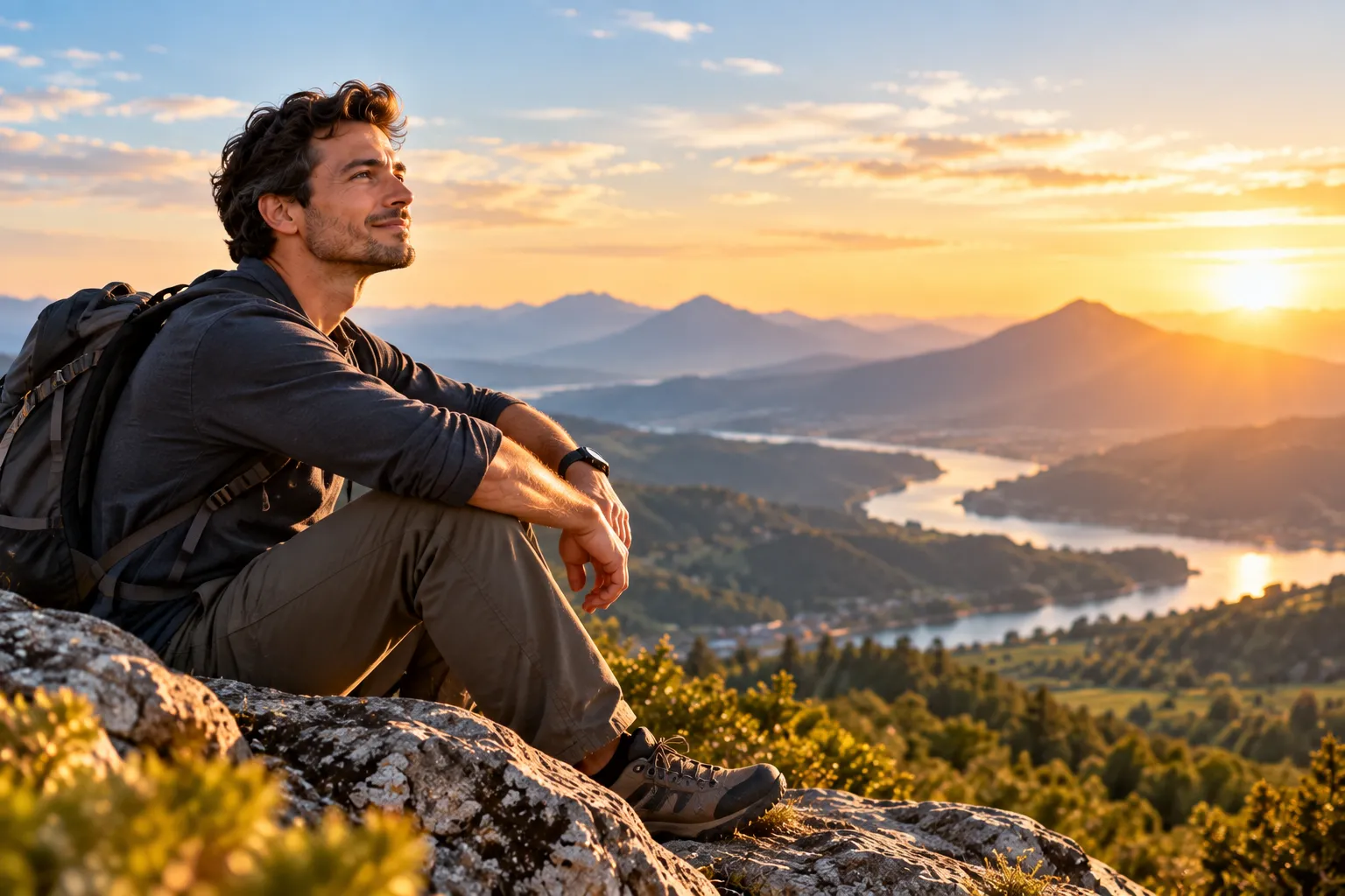Adult reflecting on personal growth and what comes next