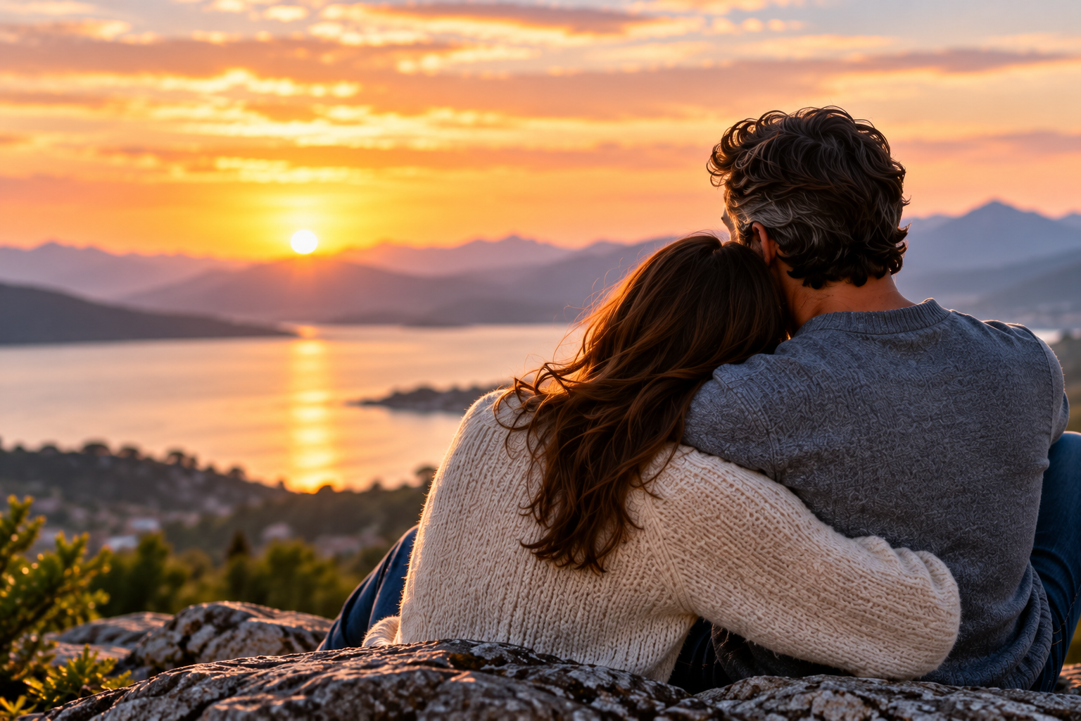 Couple enjoying life and connection together