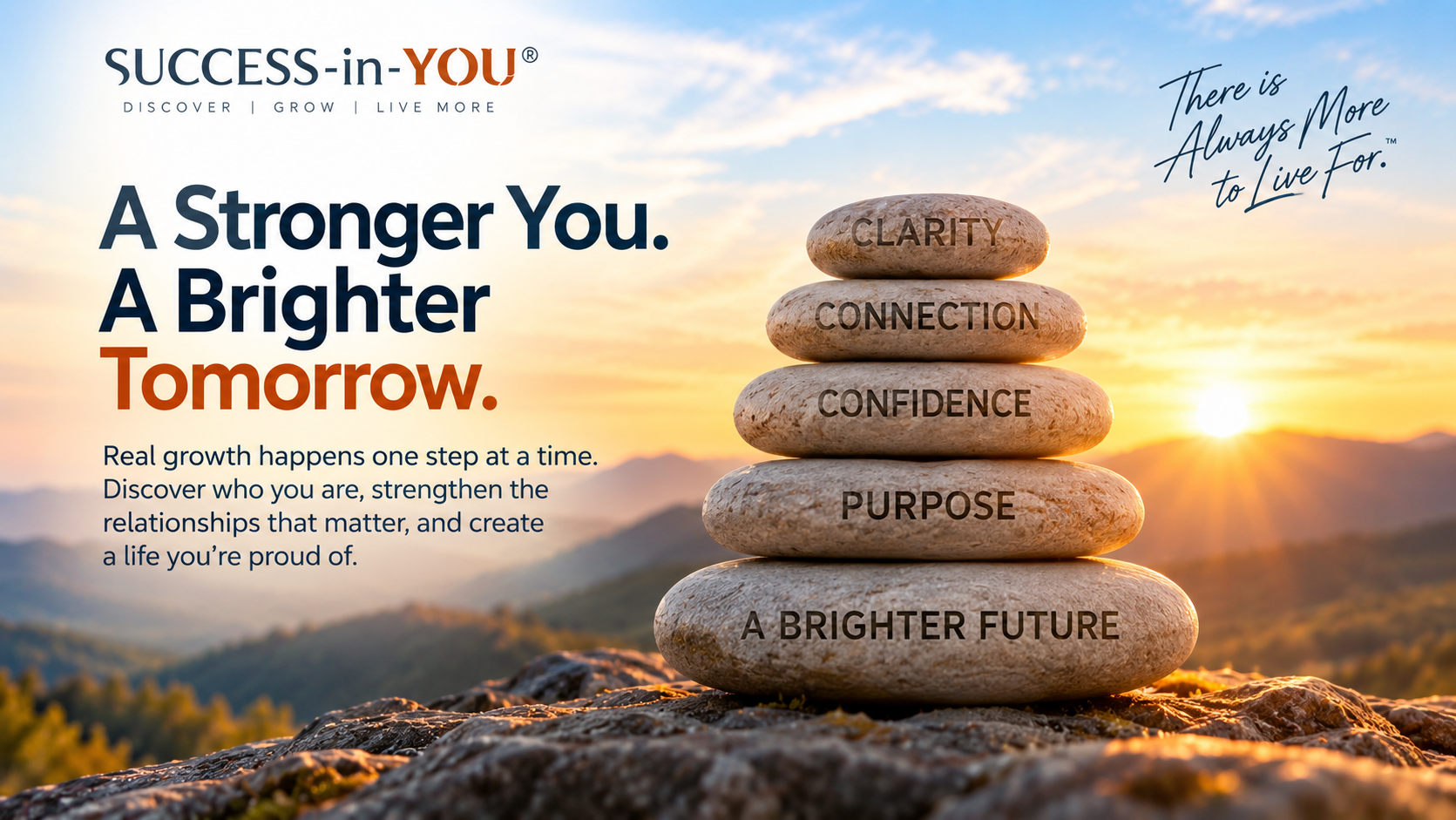 A stronger you and a brighter tomorrow