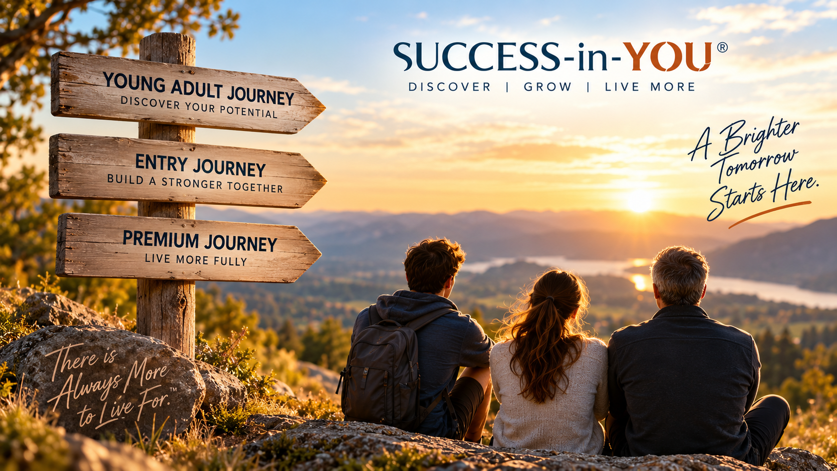 Three Success-in-You Life Journey paths